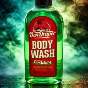 Don Draper Body Wash GREEN – erfrischende Pflege mit kühlendem Effekt