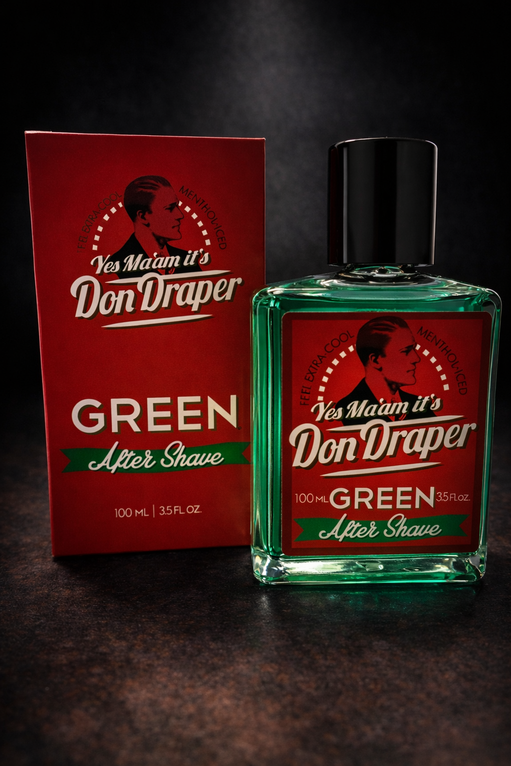 Don Draper After Shave GREEN – eisklare Frische mit klassischem Charakter