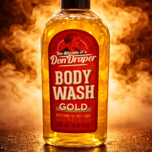 Don Draper Body Wash GOLD – sanfte Reinigung, luxuriöses Hautgefühl