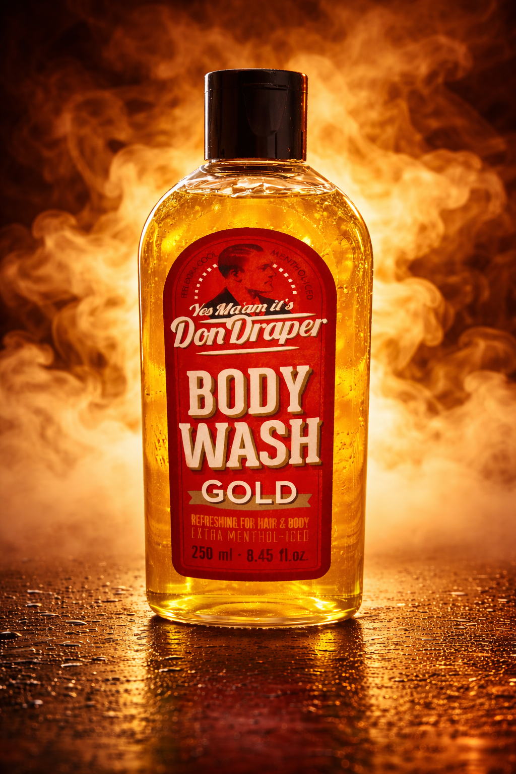 Don Draper Body Wash GOLD – sanfte Reinigung, luxuriöses Hautgefühl