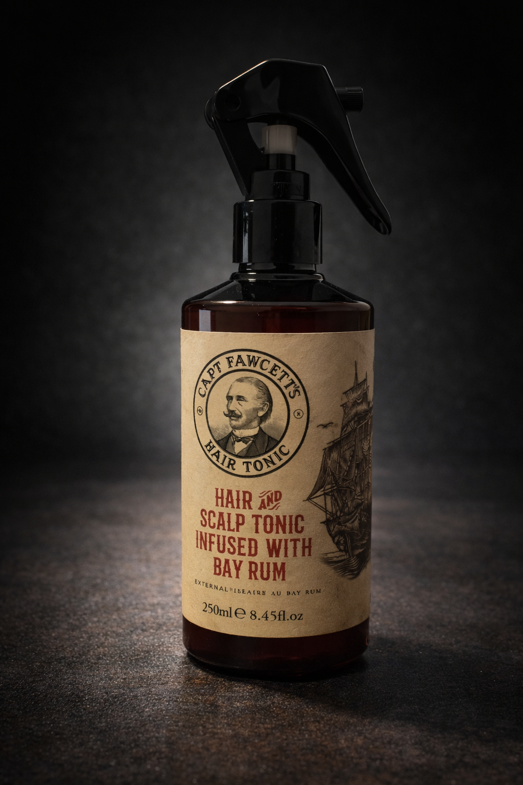 Captain Fawcett Hair Tonic – klassisches Grooming mit edlem Bay Rum Duft