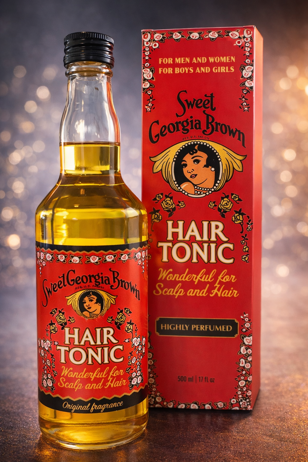 Sweet Georgia Brown Hair Tonic – klassisches Barbershop-Grooming neu interpretiert