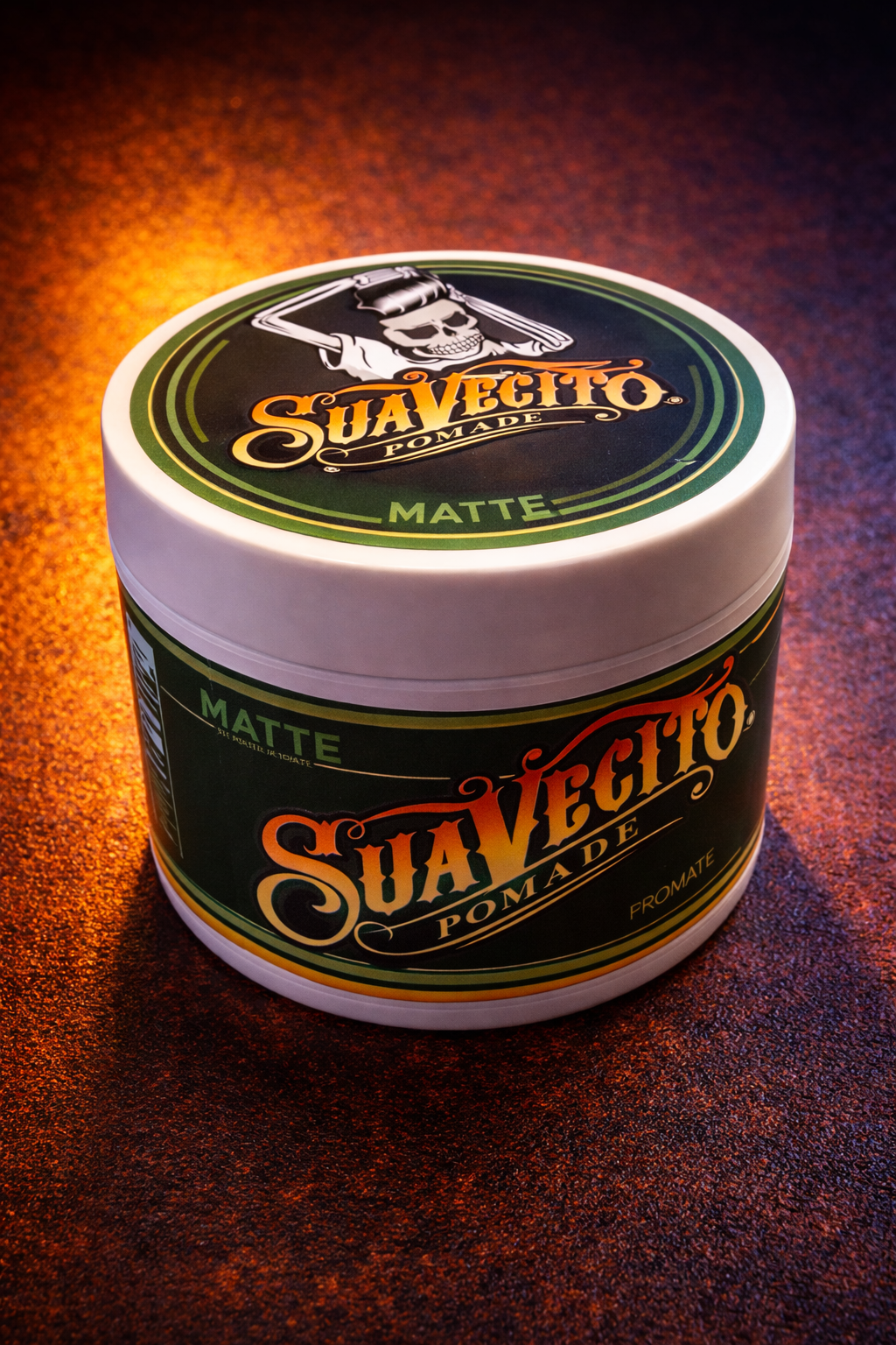 Suavecito Matte Pomade – natürlicher Look mit flexiblem Halt